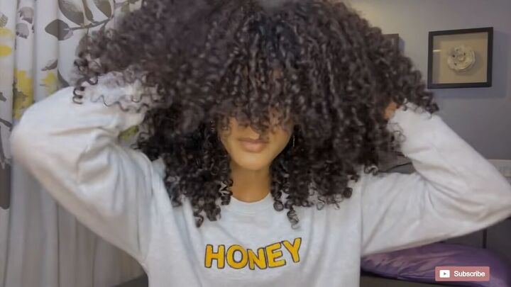 super quick curly hair night routine how to protect curls at night, Scalp massage