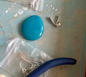 how to make a special necklace from eco nuts, Tagua and bail