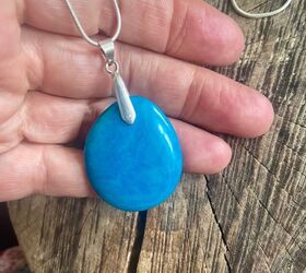 how to make a special necklace from eco nuts, Tagua pendant