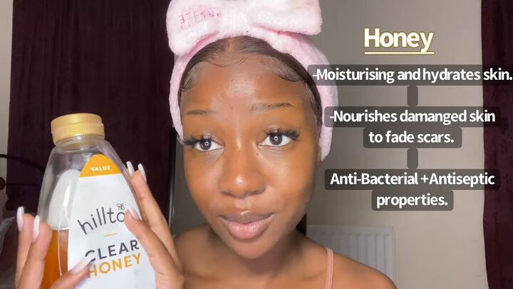 how to make a brightening face mask to fade blemishes in 4 easy steps, Honey for hydration