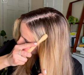7 cost free hacks to make your hair look fuller and gorgeous, Taming hair with a toothbrush