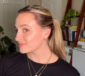 7 cost free hacks to make your hair look fuller and gorgeous, Ponytail with filled in hairline