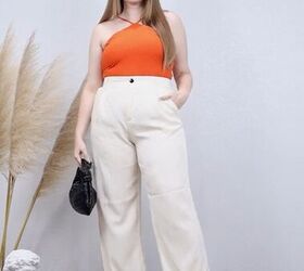 11 piece summer capsule wardrobe for 2022 plus 20 outfit ideas, Cream pants