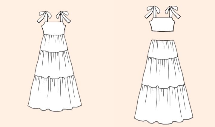 Maxi Dress Tiered Maxi Skirt Sewing Pattern Tiered Maxi Skirt PDF Sewing Pattern Bohemian Style Long Maxi Dress Tiered Maxi Skirt Sewing Pattern Tiered Maxi Skirt PDF Sewing Pattern Bohemian Style Long
