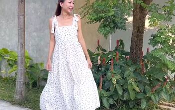 How to Make a Summery DIY Maxi Dress With a Tiered Skirt