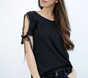 diy coco cold shoulder from t shirt
