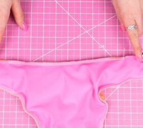 how to make high waisted bikini bottoms inspired by 80s swimwear, Make your own bikini bottoms