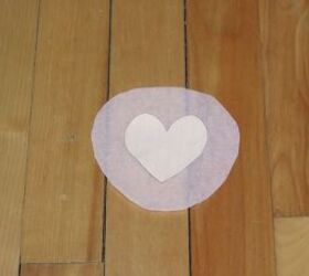 3 cute thrift flips that you can easily try at home, Cutting around the heart shape
