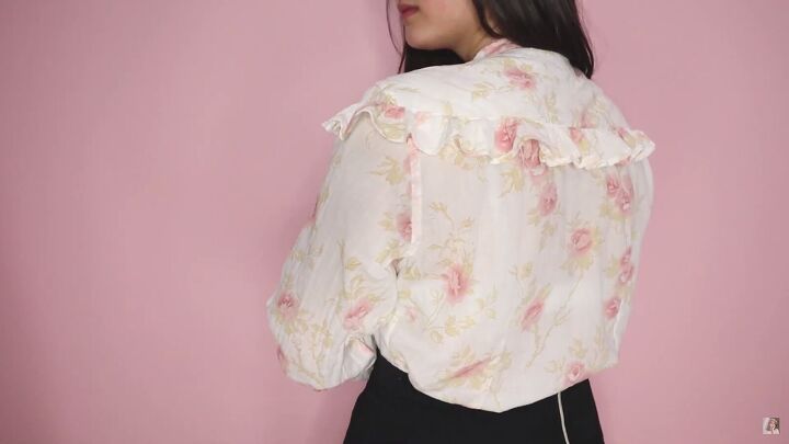 3 cute thrift flips that you can easily try at home, Cute blouse thrift flip