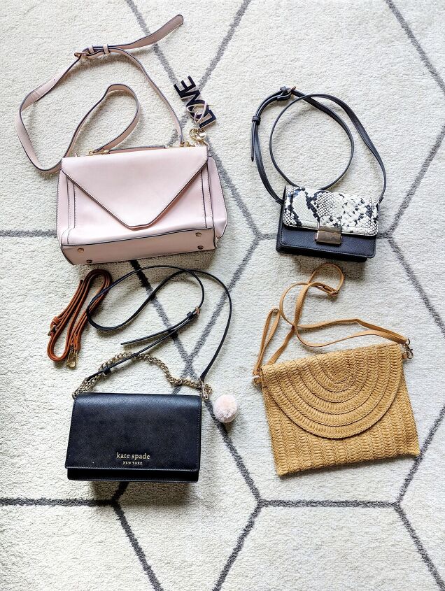 how to create multiple looks with just a few purses