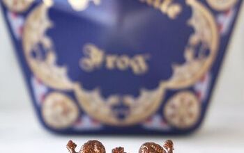 Resin Chocolate Frog Earrings
