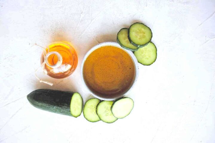 how to make cucumber oil for skin and hair