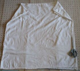 shelter in place sewing tea towel tunic