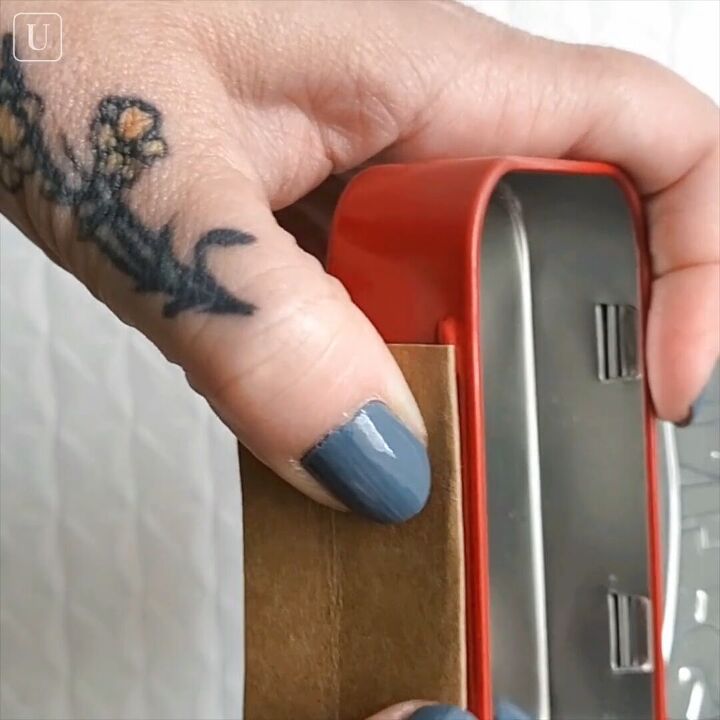 how to make a diy small jewelry box out of an old mint tin, Make your own jewelry box