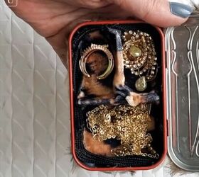 How to Make a DIY Small Jewelry Box Out of an Old Mint Tin