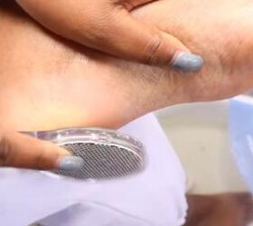 need to manicure your toes find the steps in this easy tutorial, Filing heel gently