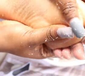 need to manicure your toes find the steps in this easy tutorial, Pedicure scrub