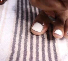 need to manicure your toes find the steps in this easy tutorial, Applying cuticle oil to cuticles