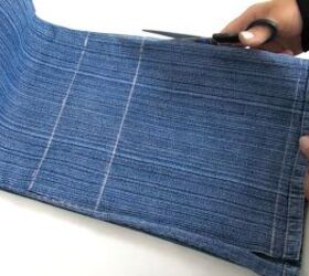 How to Make a Messenger Bag Out of an Old Pair of Jeans | Upstyle