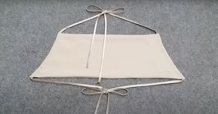 How String Rectangle Backless Top How to Make a DIY Strappy Backless Top You Can Tie Multiple Ways | Upstyle