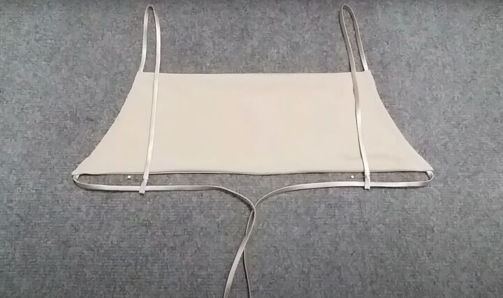 How String Rectangle Backless Top How to Make a DIY Strappy Backless Top You Can Tie Multiple Ways | Upstyle