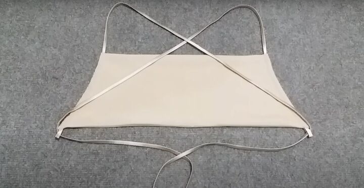 How String Rectangle Backless Top How to Make a DIY Strappy Backless Top You Can Tie Multiple Ways | Upstyle
