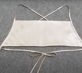 how to make a diy strappy backless top you can tie multiple ways, How to style a backless top