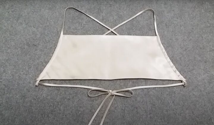 How String Rectangle Backless Top How to Make a DIY Strappy Backless Top You Can Tie Multiple Ways | Upstyle