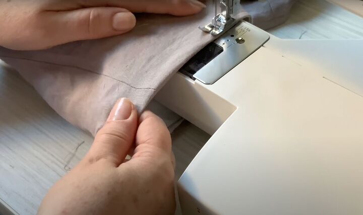 how to sew an a line dress with pockets in a few simple steps, Sewing an A line dress