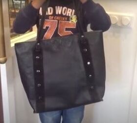 How to Upcycle an Old Tote Bag Into a Cute DIY Backpack Upstyle