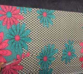 how to sew a beginner friendly diy ankara top, Cutting out the back pattern
