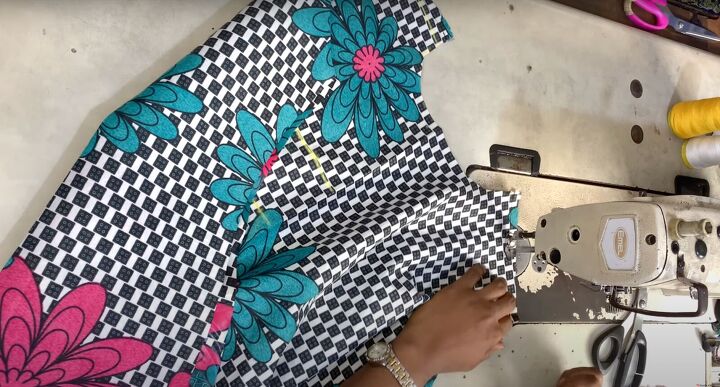 how to sew a beginner friendly diy ankara top, Sewing with Ankara fabric