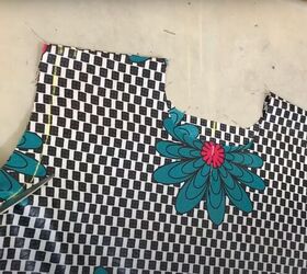 how to sew a beginner friendly diy ankara top, Cutting off the excess