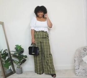 4 cute wide leg pants outfit ideas that are perfect for summer, What to wear with wide leg pants in summer