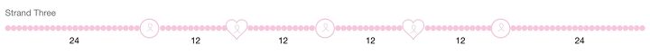 breast cancer awareness necklace diy