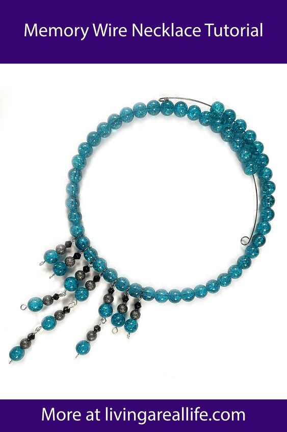 Memory Wire Necklace Tutorial: Make a Statement | Upstyle
