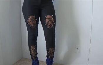 Make Your Own Trendy Lace-up Pants