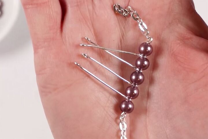 how to make pearl fan earrings