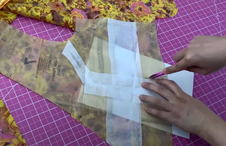 6 expert tips for sewing with sheer fabric, How to mark sheer fabric