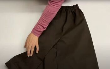 How to Sew a Long Skirt With an Elastic Waist & Back Slit