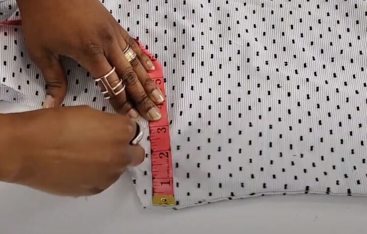how to turn a men s shirt into a cute top in a few simple steps, Shirt refashion tutorial