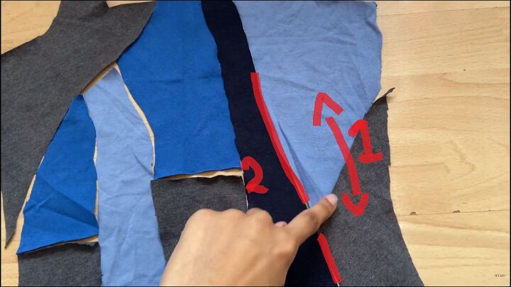 how to make a cute patchwork crop top out of fabric scraps, Tips for sewing a patchwork top