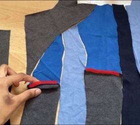 how to make a cute patchwork crop top out of fabric scraps, How to make a patchwork top