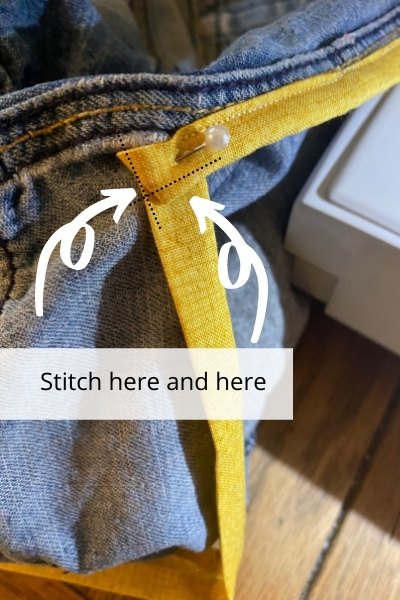 visible mending reverse applique patches for jeans, PHoto Upcycle My Stuff