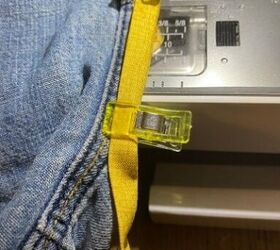 visible mending reverse applique patches for jeans