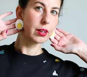 Fried Egg Earrings - An Eggcellent Idea!