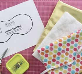 DIY How to Make Eye Mask Upstyle