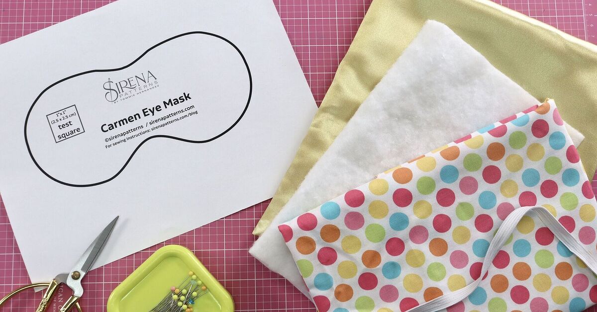 DIY: How to Make Eye Mask | Upstyle