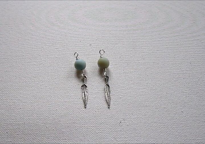 how to make dangle earrings with charms, How to make your own earrings