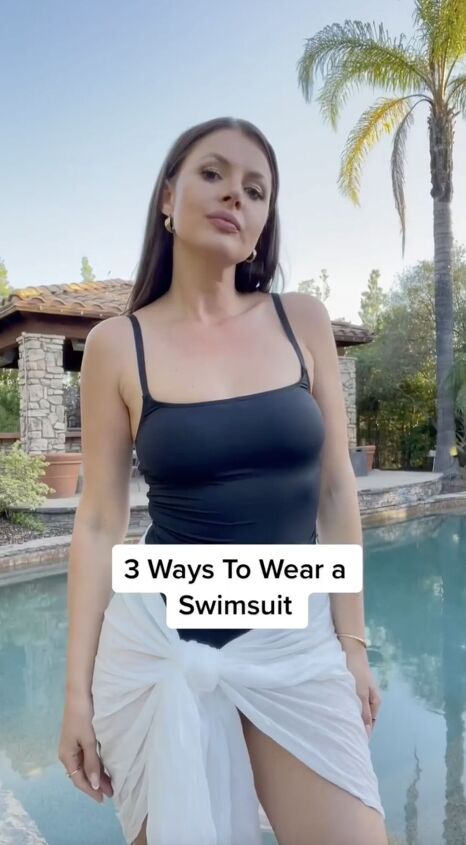 3 ways to wear your swimsuit